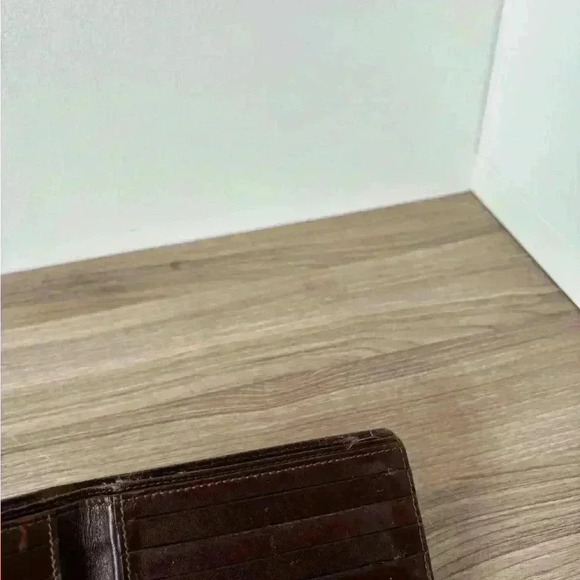 Salvatore  Ferragamo Wallet Brown Leather Vintage - Picture 8 of 10